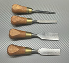 Narex Butt Chisels - 4 Piece Set  6mm  12mm  20mm  26mm