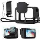  Silicone Sleeve Protective Cover Compatible With Gopro Hero 13 Black  Battery 