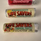 Vintage Life Savers Candy Rolls Strawberry Pep O Mint Tropical Fruits Wintogreen
