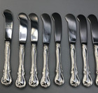 French Provincial By Towle Sterling Silver Set Of 8 Paddle Butter Spreaders 6 