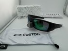 Oakley Gascan Custom Matte Black Icons W  Prizm Jade Polarized Sunglasses New
