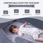 Memory Foam Crib And Toddler Mattress  Waterproof Cover fits All Standard