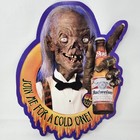 Vintage 1995 Budweiser Bud Keeper Tales From The Crypt Halloween Decor 2 Sided 