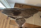 Scalloped Ivy Leaf Carving Door Pediment -  Architectural Salvage