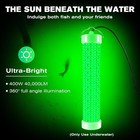 400w Led Green Underwater Fishing Light  100ft Cable   110v Gfci Safety Plug   ip69k