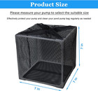 Pond Pump Filter  7 Inch Anti-clogging Pond Filter Bag Mesh Water Pump Barrier B