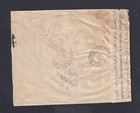Egypt 1941 Ww2 Registered Censored Cover Cairo To Petersburg Virginia Usa