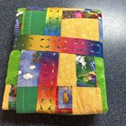 25 X 44 Pad Or Cover     Baby     Quilted     Veggietales     Vibrant Colors