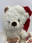 Dan Dee 14  Collectors Gingerbread Scented Plush Bear White Teddy W  Tags Toy