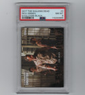 Walking Dead Evolution Rick Grimes Base Card   50    Psa Graded Nm-mint 8