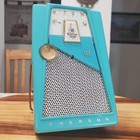 Vintage 1958 Emerson Explorer 888 Transistor Radio Turquoise    See Video