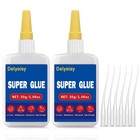 Instant Super Glue 60g - Non-toxic Fast Drying Clear Adhesive For All Materials