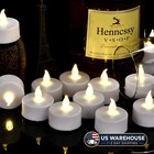 Battery Operated Led Tea Lights Flameless Electric Candles 24pack