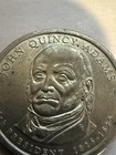 John Quincy Adams Dollar Coin 2008 P Scope Up Close Pics    rare