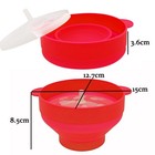 Mini Microwave Popcorn Popper  Bpa Free Silicone  Collapsible  Microwave Popc   