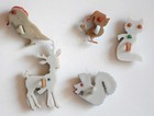 Woodland Holiday   Christmas Animals   Deer   Rabbit   Bird   Owl   Fox