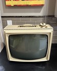 Vtg Admiral 19 Portable Slimline Two-toned Television  Mcm Design -   P93uk11