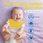 Baby Bibs 8 Pack Muslin Drool Teething Cotton Toddler Infant Girls Boys