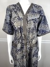 Vtg African Dress Handmade  Kaftan Maxi Caftan Medium Pockets Boho Chic