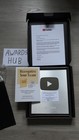 Genuine Youtube Creator Award     Silver Play Button Plaque  in Stock 