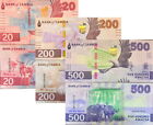 Zambia Set 3 Unc 20 200 500 Kwacha 2024 2025 P 63 66 67 Deer Eagle Bison