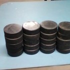 Lot Of 20 Black Rubber Ice Hockey Pucks - Standard Size