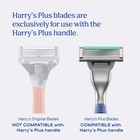 Harry s Plus Men s Shaving Razor Handle 5 Blade Refill Cartridges Moss Green
