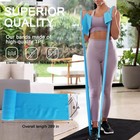 Yoga Stretch Resistance Bands Exercise Pilates Yoga Aerobic Gym Home Workout Lot