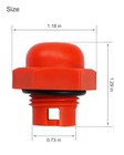547961 Oil Fill Cap With O-ring Fit For Dh3028 Type 0 - 514009761