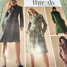 Simplicity Sewing Pattern 4403 Misses Coats Threads Collection Size 8-16 Uncut