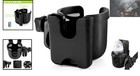 Universal Stroller Cup Holder With Phone Holder - 2-in-1 Accessory For On-the-go