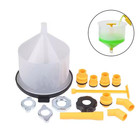 15 Pcs Spill Proof Radiator Coolant Filling Funnel Kit Cooling System Fill Kit