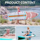 Inflatable Stand Up Paddle Boards With Premium Sup Board Accessories  Stand U   