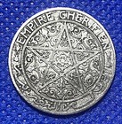  1921-1924  Morocco 50 Cents  1340 - Circulated  rb001