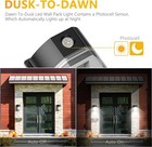 2 Pack 30w Led Wall Pack Light Dusk To Dawn Outdoor Security Lights For Garage