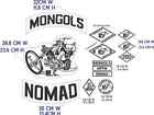 13pcs  Set Mongols Nomad Biker Vest Embroidered 1  In Memory