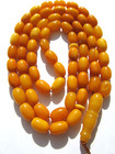 Islamic Prayer Rosary 66 Beads Baltic Genuine Amber Stone tasbih Misbaha Kahrama