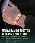 Magnetrx   Copper Magnetic Bracelet Energy Therapeutic Healing Arthritis Men