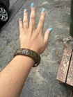 Chinese Hand Carved Nephrite Jade Bracelet