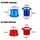 5pc Aluminum Alloy 7075 Cnc Bike Chainring Bolts Single double Speed Crank Bolt