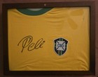 Pele Signed 1970 Brazil Jersey Athleta Front Signed Psa dna Coa World Cup