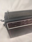 Vintage General Electric Ge Black Portable Am fm Radio Model 7-2660d Tested