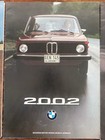 Vintage Lot 1970   s Bmw 2002 3 0si 530i Catalog Foldout English Sales Brochure Ec