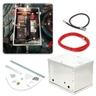 Relocation Kit Complete Aluminum Battery Box Universal Polished Billet Race Pc