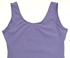 Theatricals Dancewear Tank Leotard Bodysuit Shelf Bra Th5512 Lavender New Women