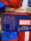 Marvel Spider-man Boys 2-piece Fleece Pajama Set Long Sleeve Cozy Socks 3t