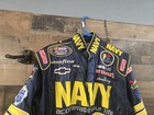 David Stremme Nascar Race Used worn Fire Suit Great Collectible Plus Bonus