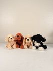 Ganz Webkinz Dog Plush Lot 17 Breeds Dalmatian Bulldog Lab Collie No Code Read