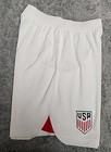 Nike Men s Usa National Soccer Shorts  White  Size Small