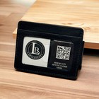 Men Leather Magnetic Front Pocket Wallet Money Clip Slim Id Credit Card Holder